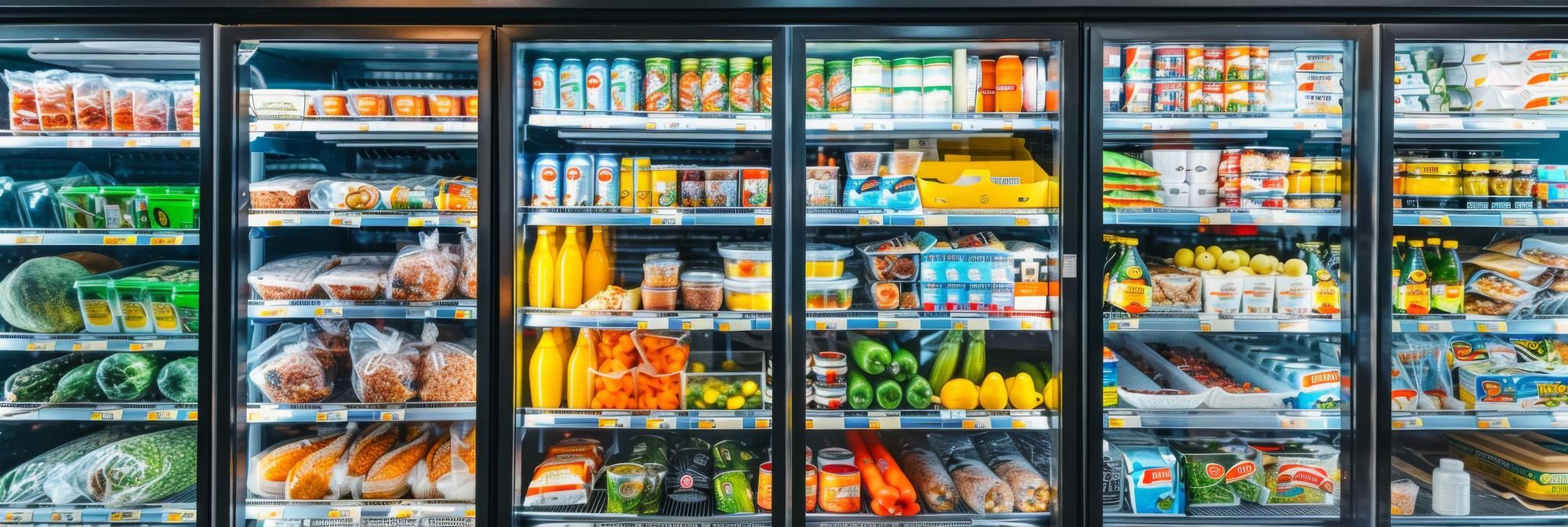 Refrigerator with fresh products